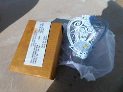 white wire chairs box